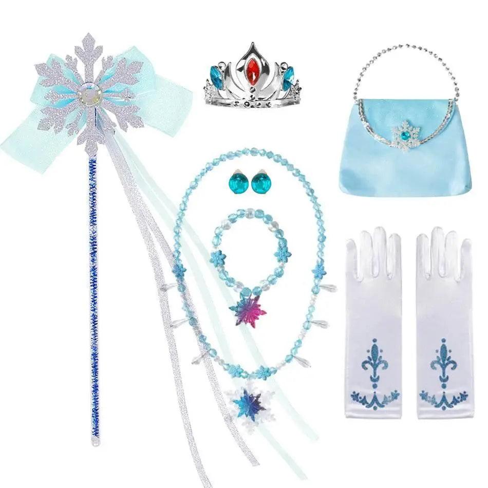  Enchanting Elsa Dress Appliques Party Dress Toyland EU -  ToylandEU™