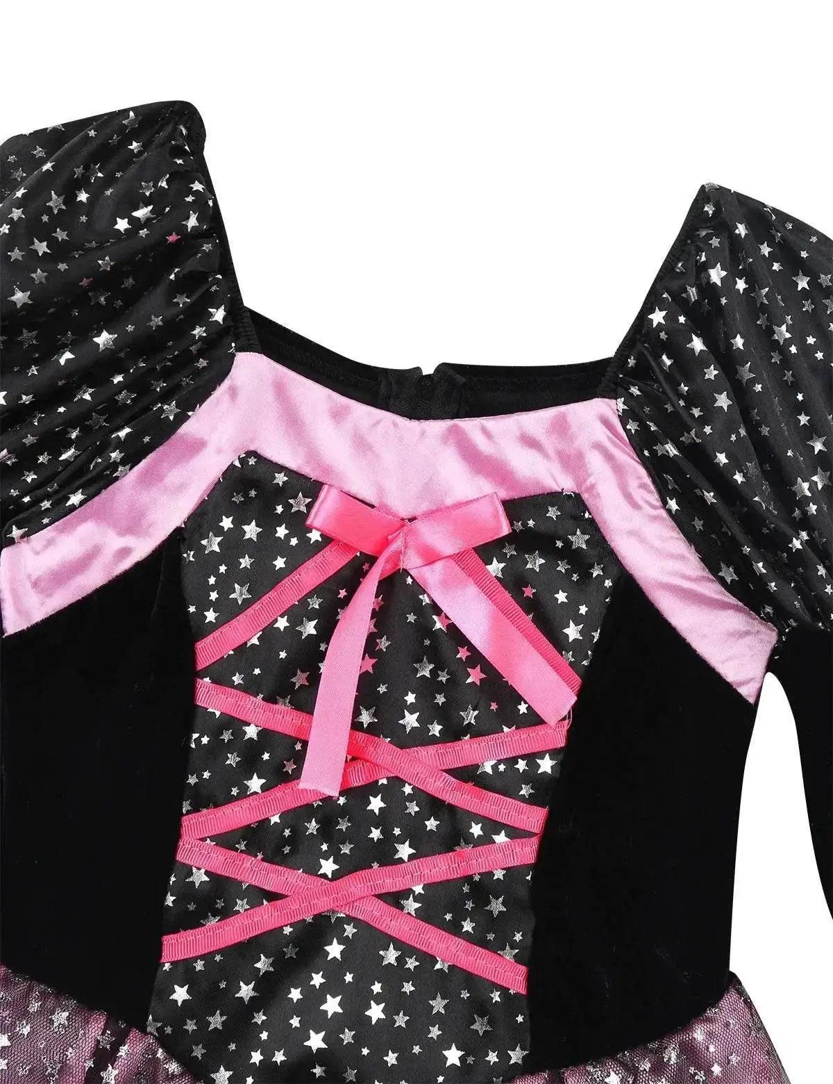  Enchanting Girls Witch Costume LED Dress Hat Toyland EU -  ToylandEU™