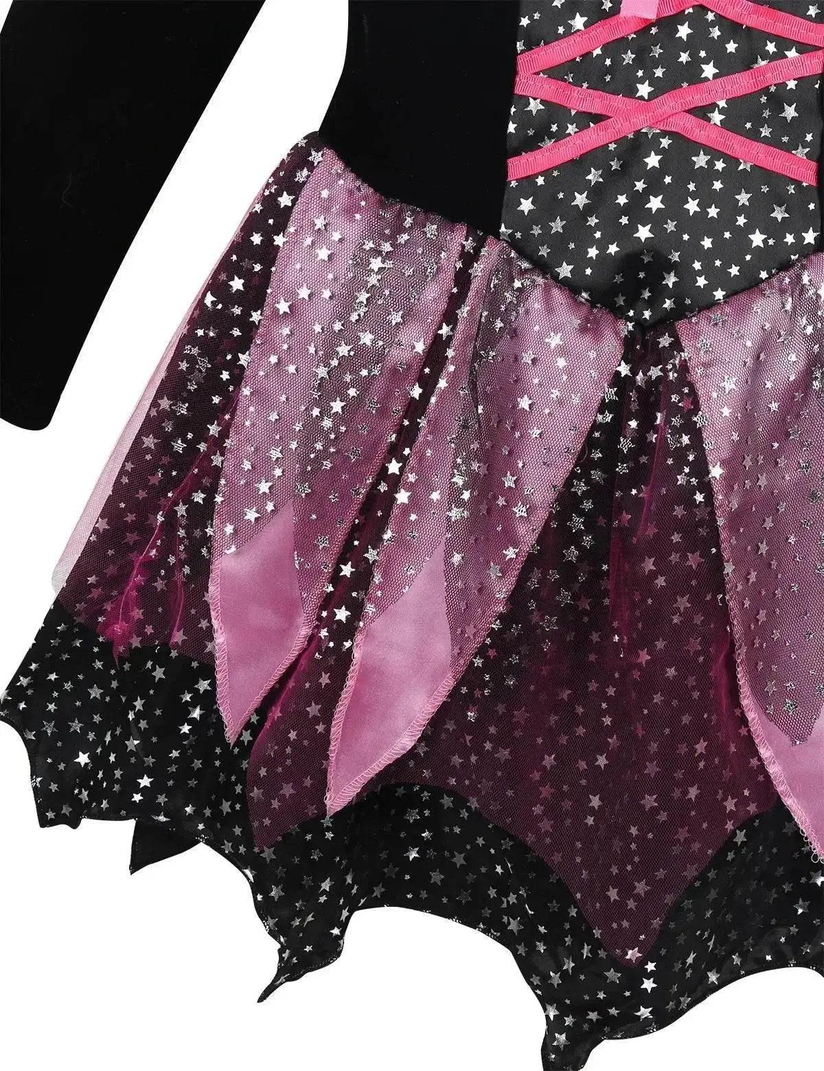  Enchanting Girls Witch Costume LED Dress Hat Toyland EU -  ToylandEU™