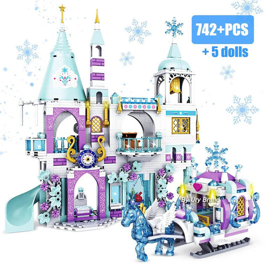 Enchanting Ice Castle Building Set for Creative Winter Adventures - ToylandEU