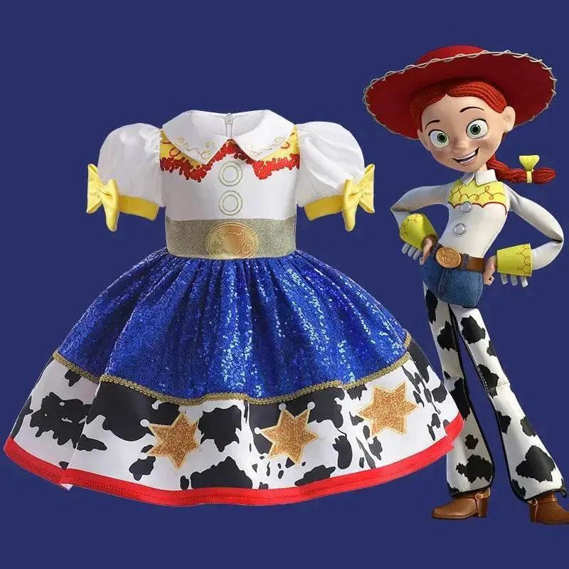  Enchanting Jessie Dress 4Pc Costume Toyland EU -  ToylandEU™