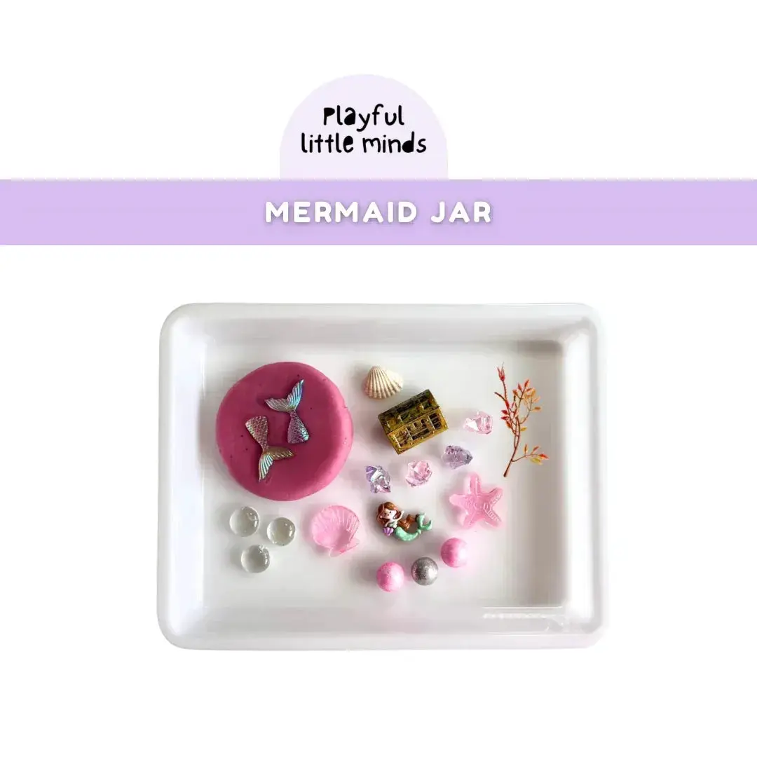 Enchanting Mermaid Playdough Sensory Kit - ToylandEU