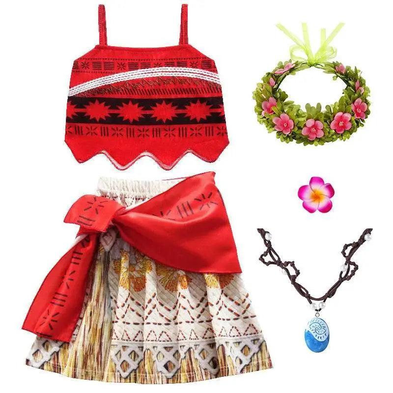  Enchanting Moana Costume Dress Appliques Toyland EU -  ToylandEU™