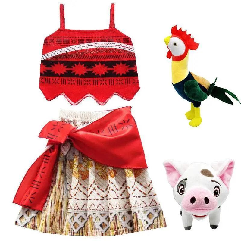  Enchanting Moana Costume Dress Appliques Toyland EU -  ToylandEU™