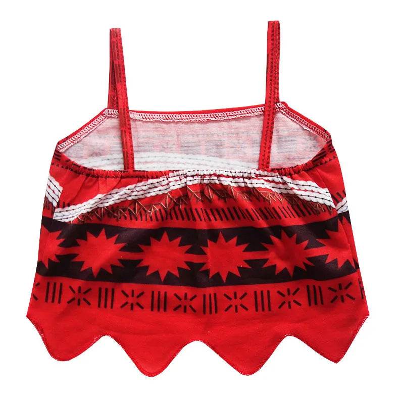 Enchanting Moana Costume Dress With Appliques Girls 7 To 13 - ToylandEU