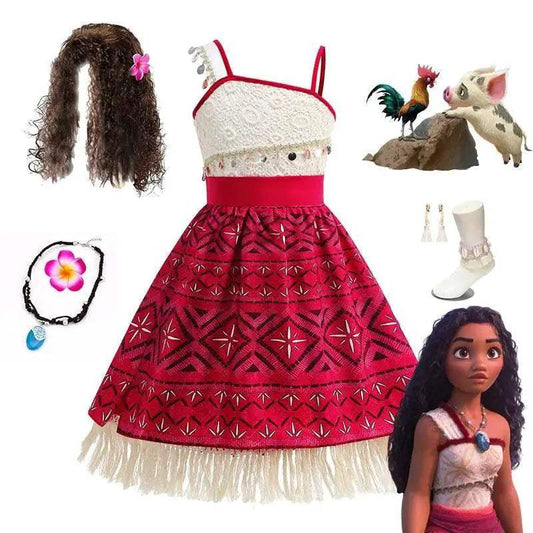  Enchanting Moana Dress Ankle Length Costume Toyland EU -  ToylandEU™