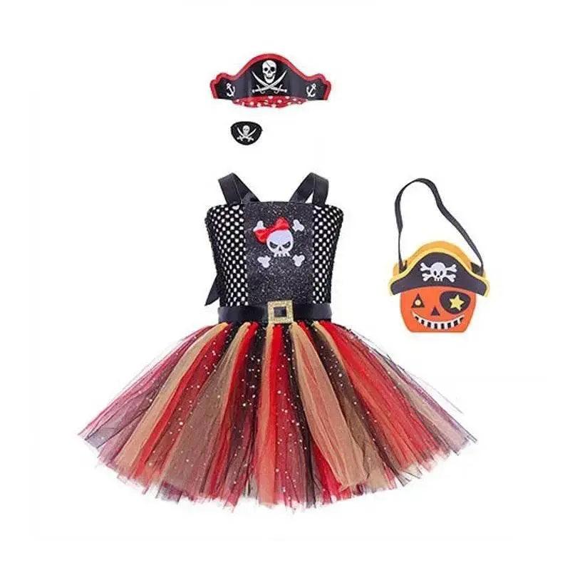  Enchanting Pirate Princess Costume - Skull Tutu Dress & Accessories -  ToylandEU™
