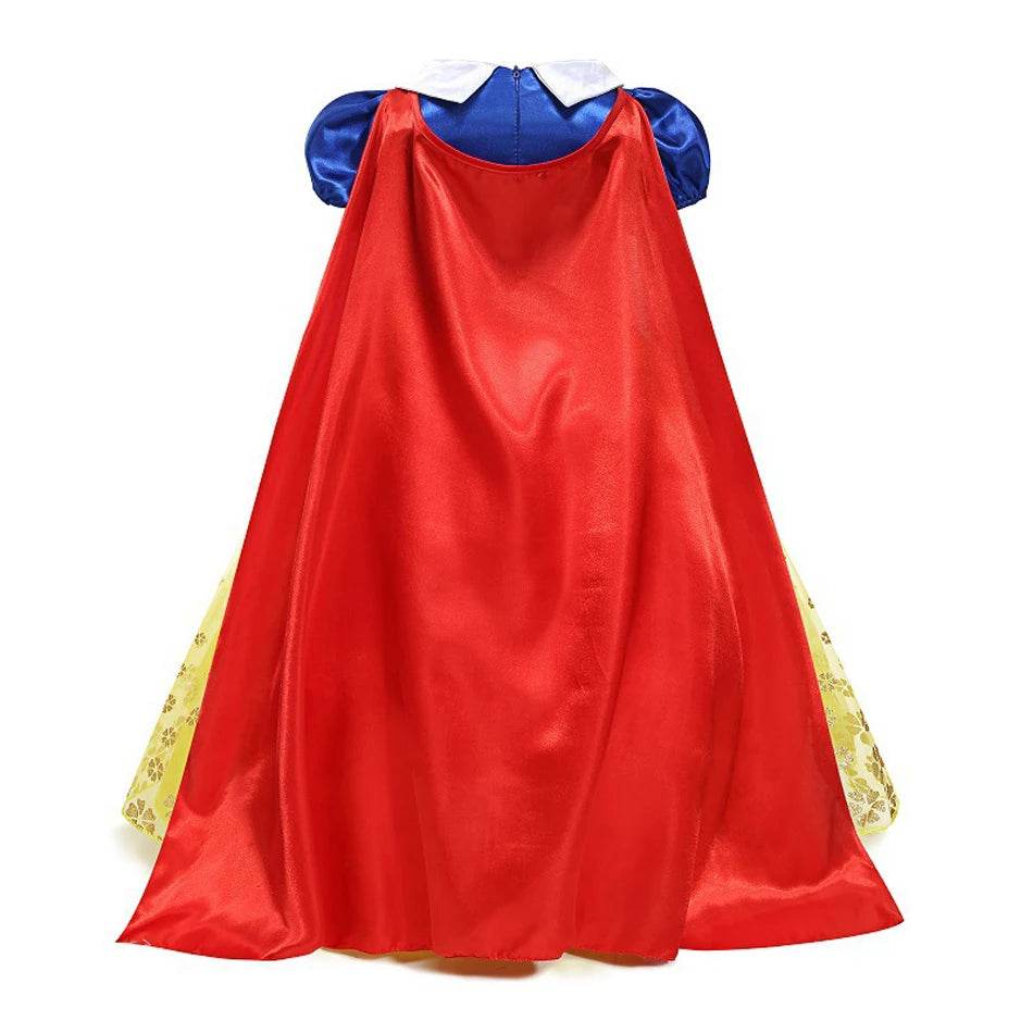 Enchanting Snow White Princess Dress Lace Trim For Girls - ToylandEU