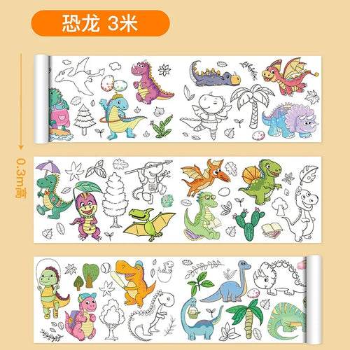 Endless Creativity with Kids DIY Colorful Graffiti Art Scrolls - ToylandEU