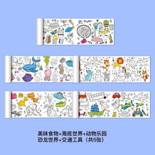 Endless Creativity with Kids DIY Colorful Graffiti Art Scrolls - ToylandEU