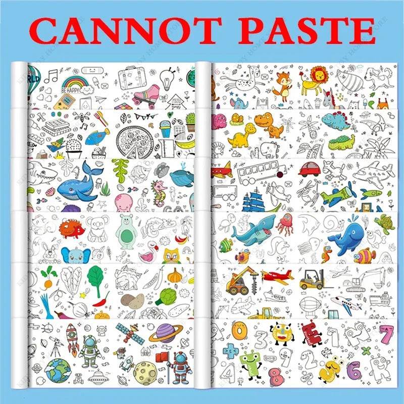 Endless Creativity with Kids DIY Colorful Graffiti Art Scrolls - ToylandEU