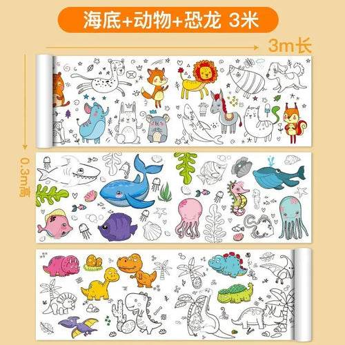 Endless Creativity with Kids DIY Colorful Graffiti Art Scrolls - ToylandEU