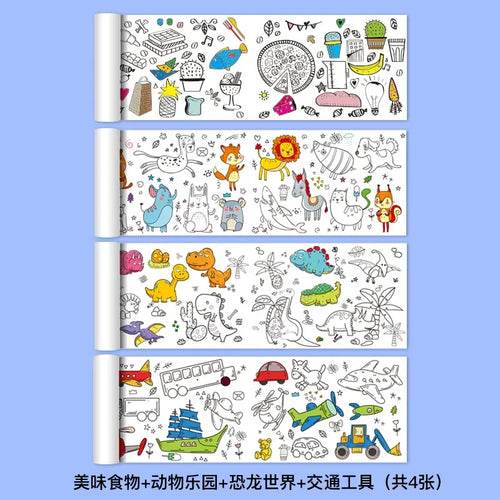 Endless Creativity with Kids DIY Colorful Graffiti Art Scrolls - ToylandEU