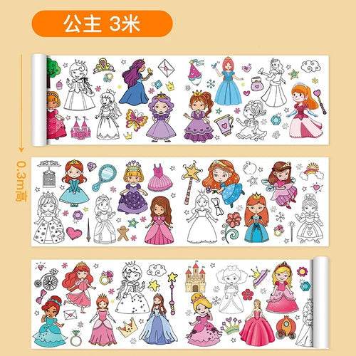 Endless Creativity with Kids DIY Colorful Graffiti Art Scrolls - ToylandEU