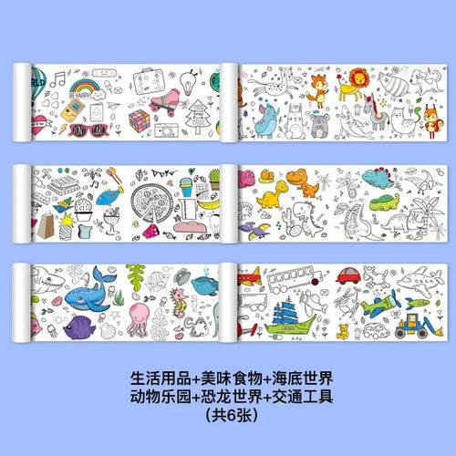 Endless Creativity with Kids DIY Colorful Graffiti Art Scrolls - ToylandEU