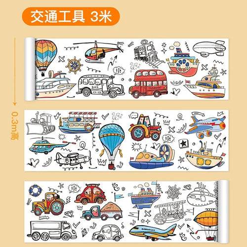 Endless Creativity with Kids DIY Colorful Graffiti Art Scrolls - ToylandEU