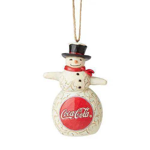 Coca-Cola Snowman Ornament By Jim Shore Handcrafted Collectible - ToyShnip