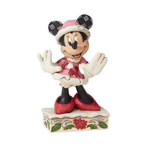 Minnie Mouse Christmas Personality Statue Handcrafted Resin - ToylandEU