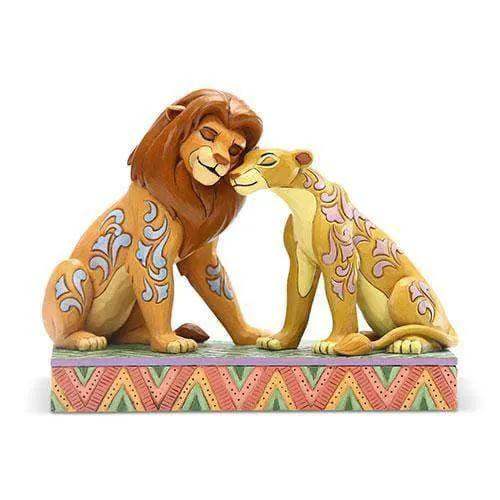 Disney Traditions Lion King Statue Simba And Nala Snuggling - ToylandEU