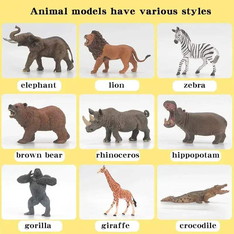  Engaging Animal Models 24 Piece Figures Toyland EU -  ToylandEU™