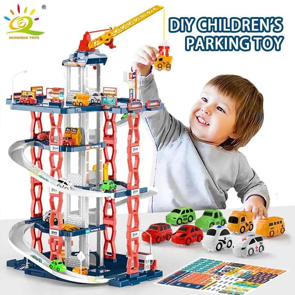  Engaging Car Parking Kit Multi Layer Track Toyland EU -  ToylandEU™