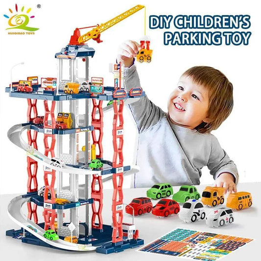  Engaging Car Parking Kit Multi Layer Track Toyland EU -  ToylandEU™