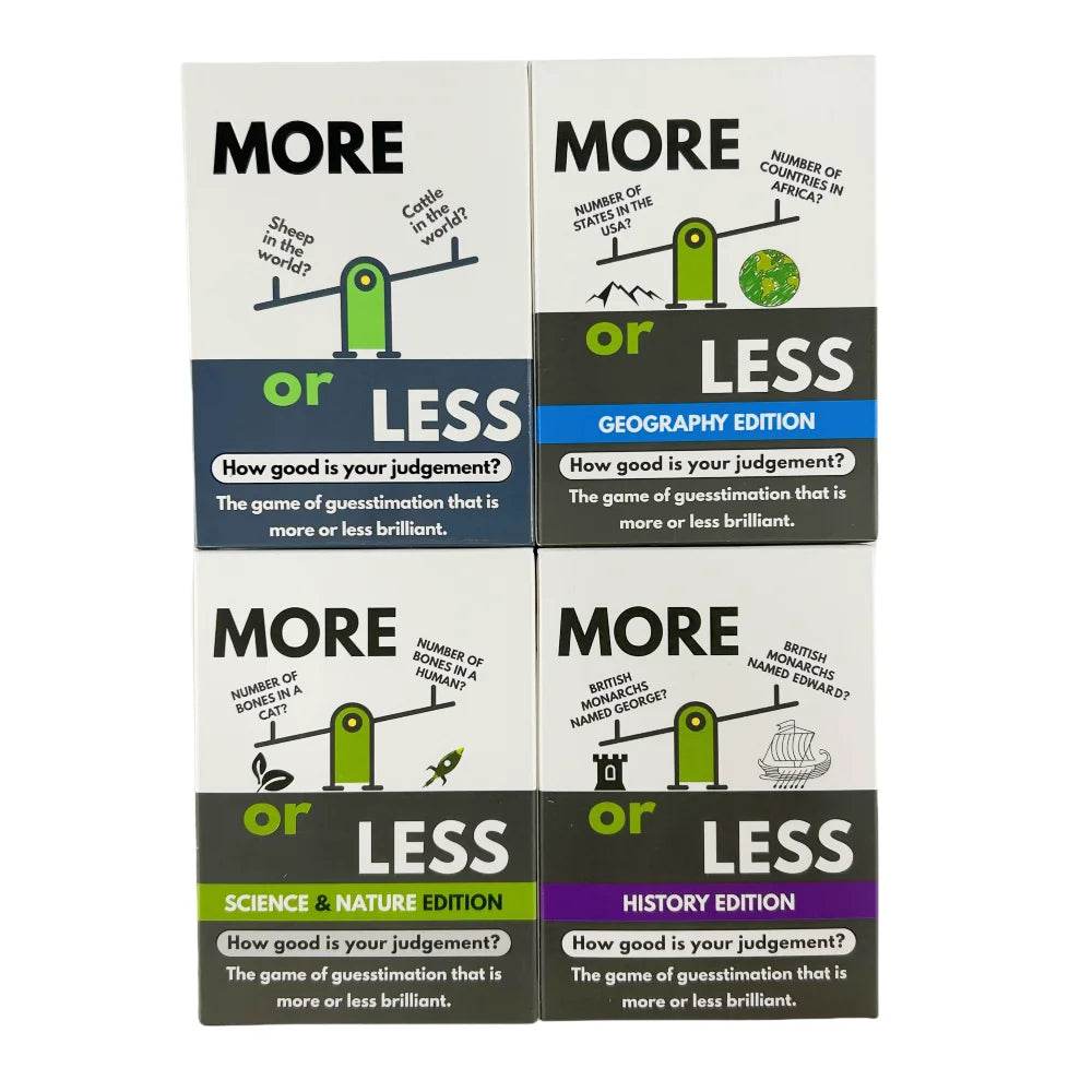 Engaging Card Game Set with Geography History Science and Nature Themes for Family Game Nights - ToylandEU