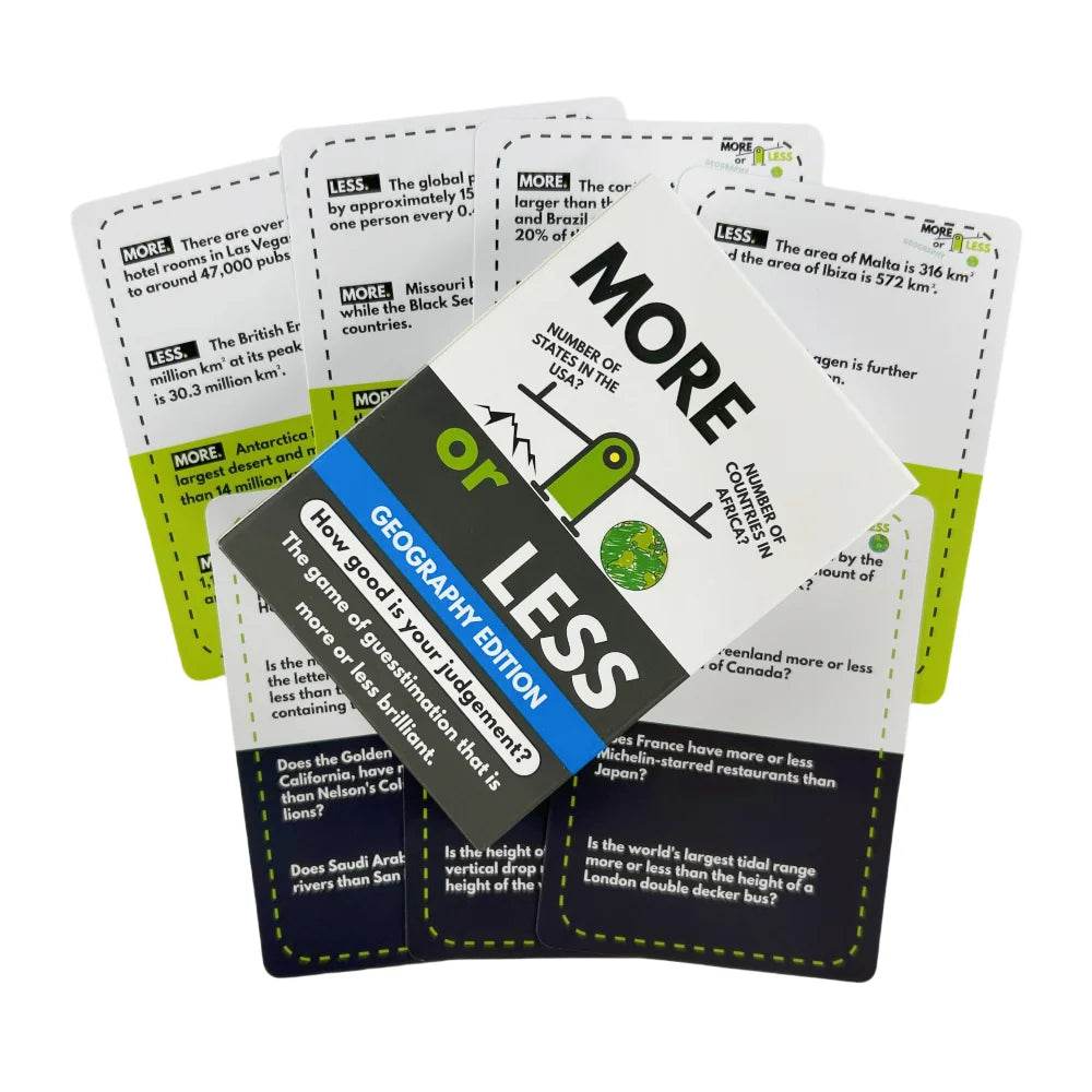 Engaging Card Game Set with Geography History Science and Nature Themes for Family Game Nights - ToylandEU