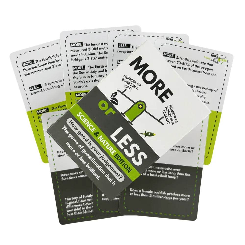 Engaging Card Game Set with Geography History Science and Nature Themes for Family Game Nights - ToylandEU