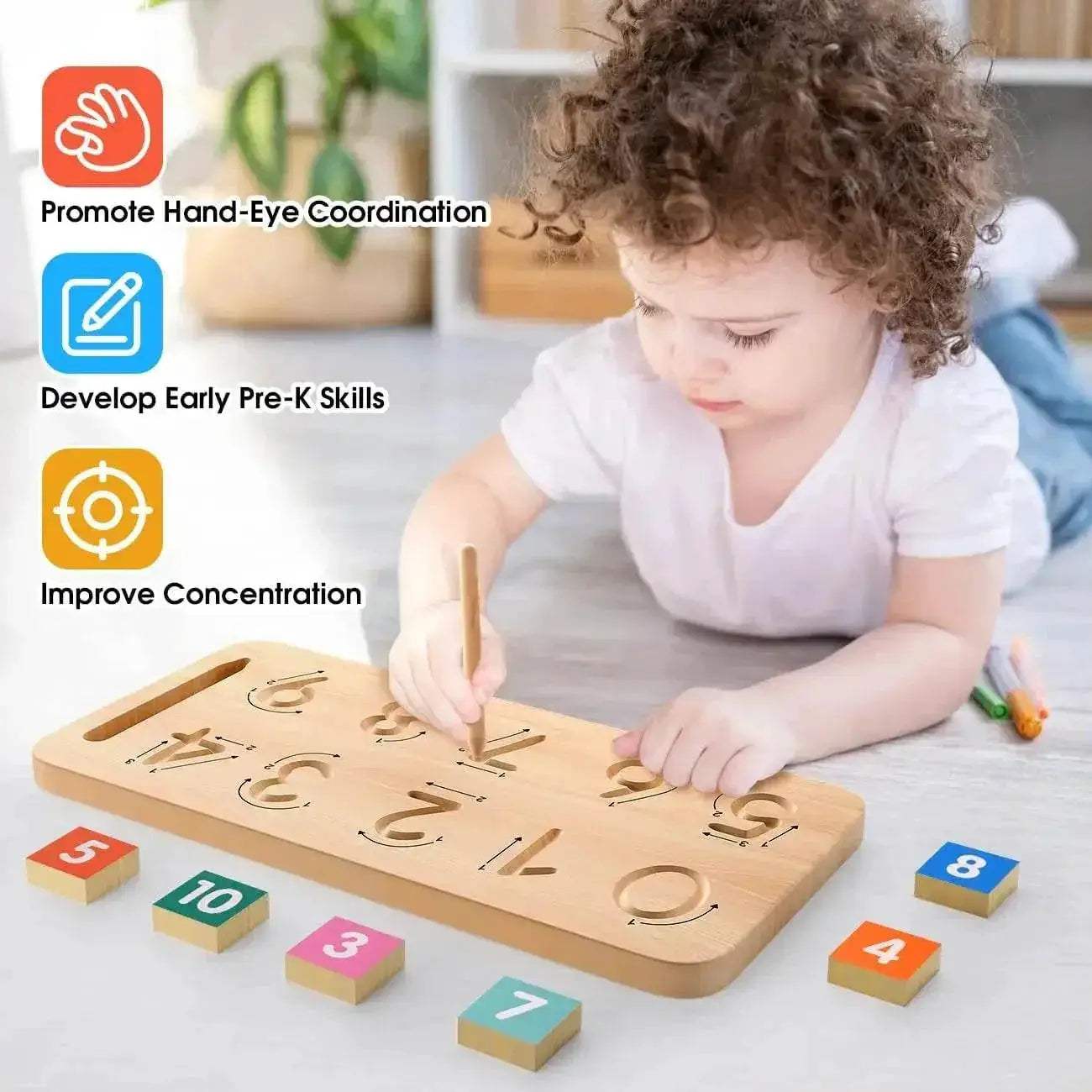  Engaging Double-Sided Finger Tracing Board - Toyland EU -  ToylandEU™