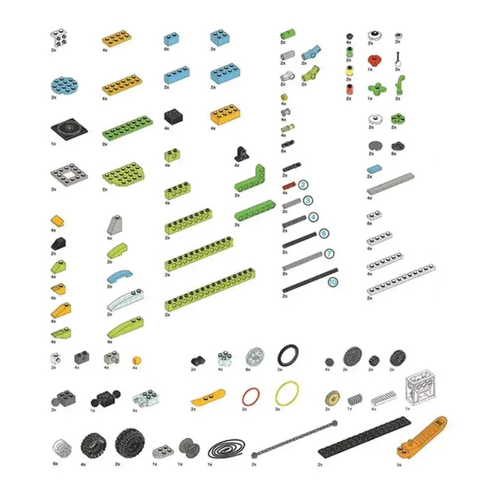  Engaging Educational 280 Piece Robotics Kit Toyland EU -  ToylandEU™