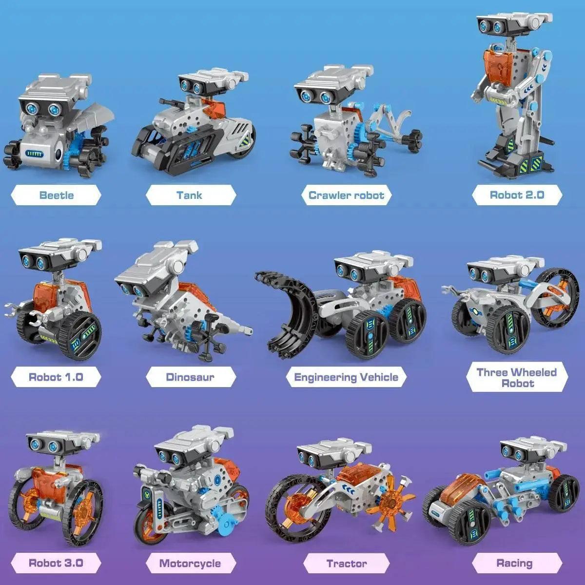  Engaging Educational Robot 12 In 1 Kit Toyland EU -  ToylandEU™