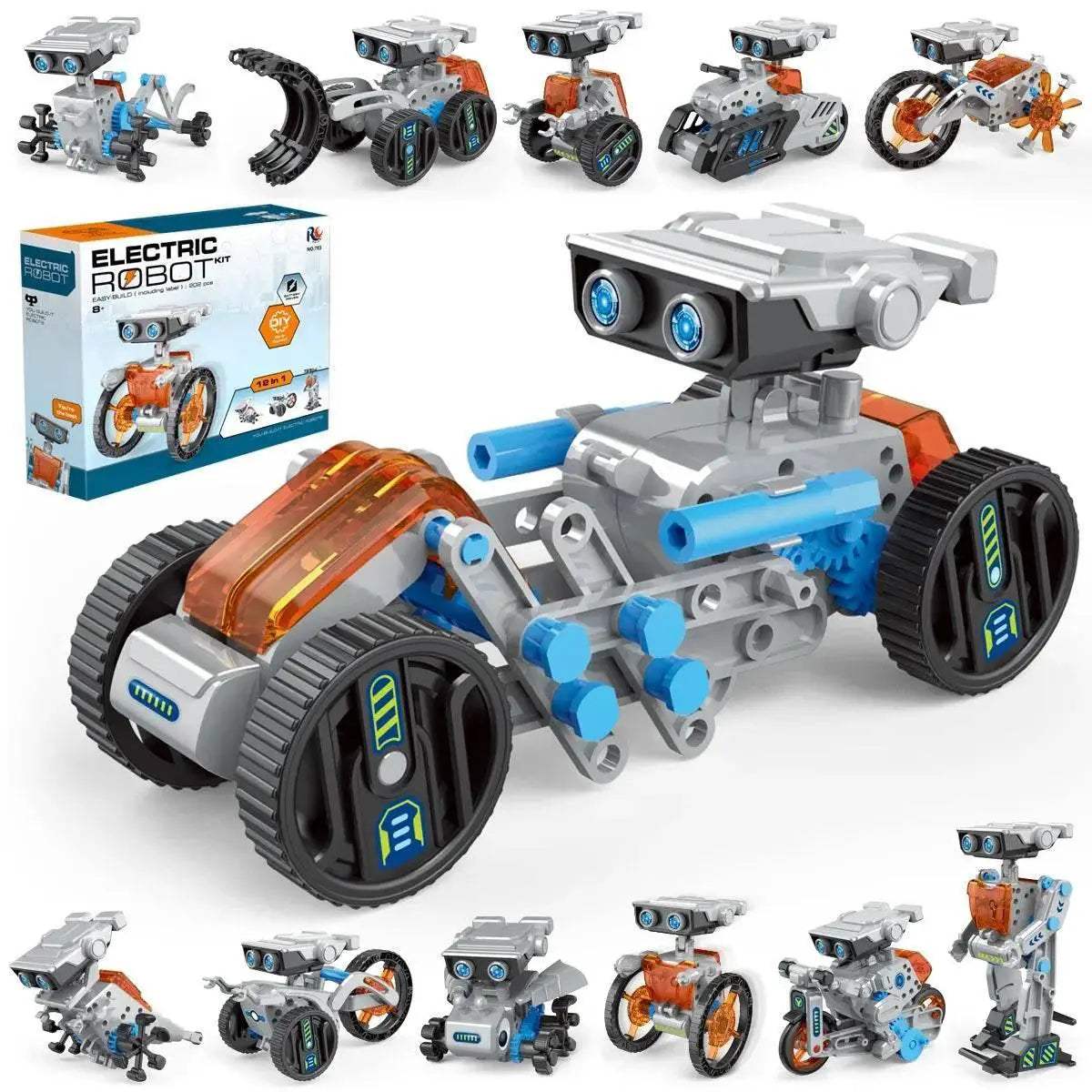  Engaging Educational Robot 12 In 1 Kit Toyland EU -  ToylandEU™