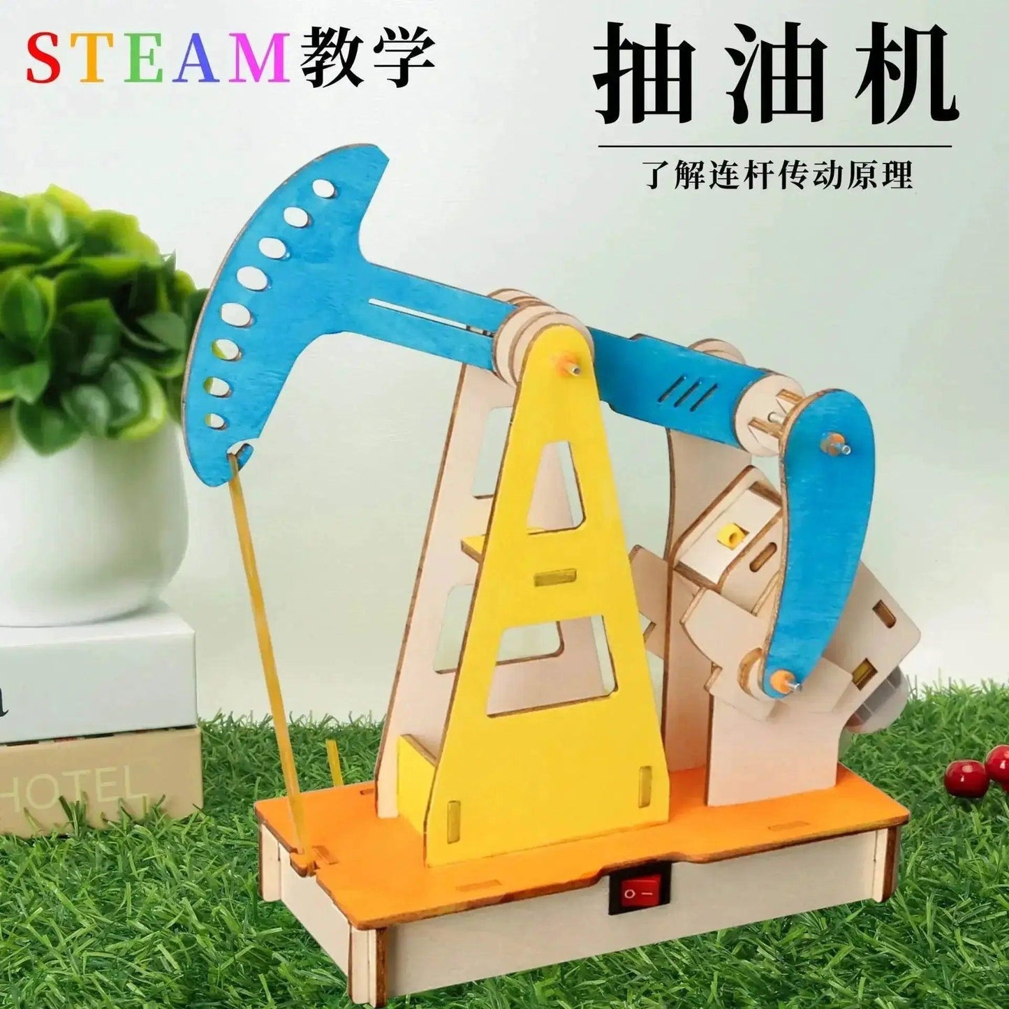  Engaging Electric Oil Pumping Unit 6 12 Toy Toyland EU -  ToylandEU™
