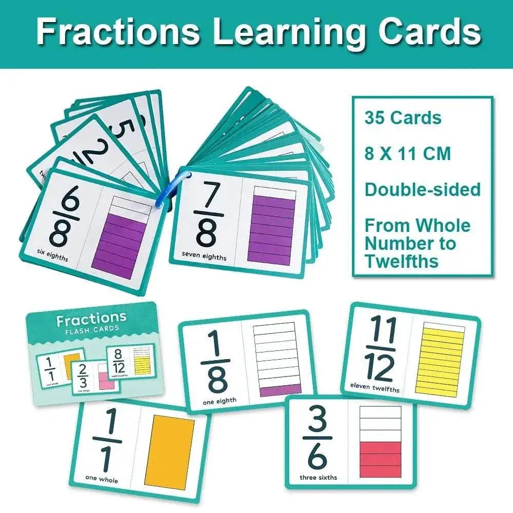  Engaging Graphical Fractions Card Set Toyland EU -  ToylandEU™