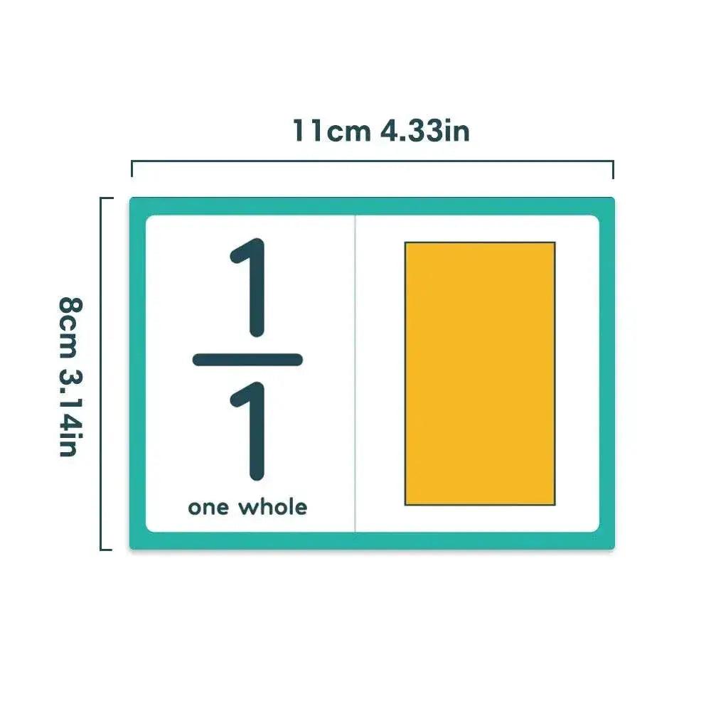  Engaging Graphical Fractions Card Set Toyland EU -  ToylandEU™