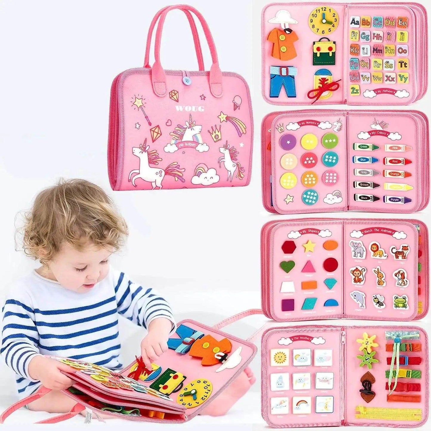  Engaging Montessori Busy Board for Motor Skills - Toyland EU -  ToylandEU™