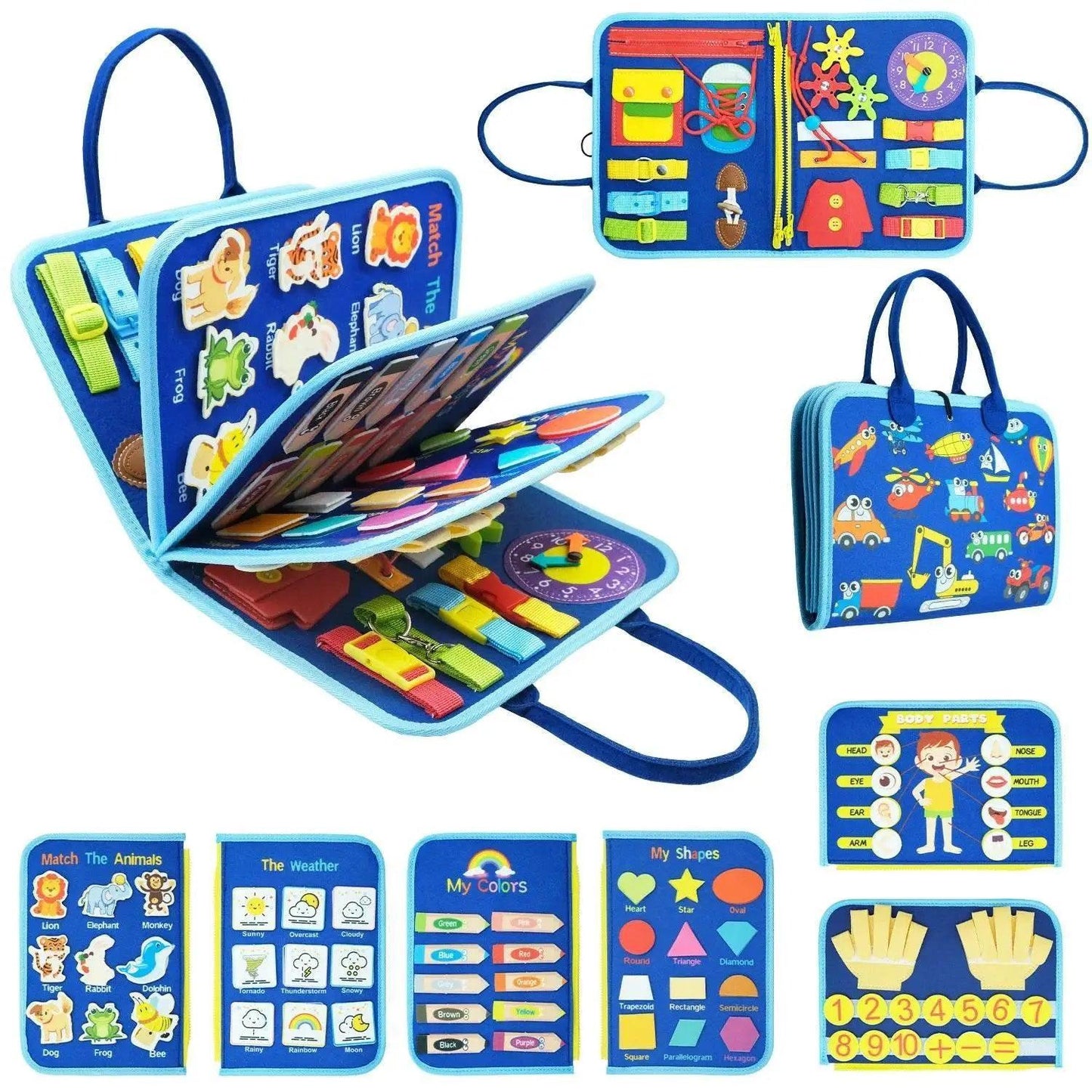  Engaging Montessori Busy Board for Motor Skills - Toyland EU -  ToylandEU™