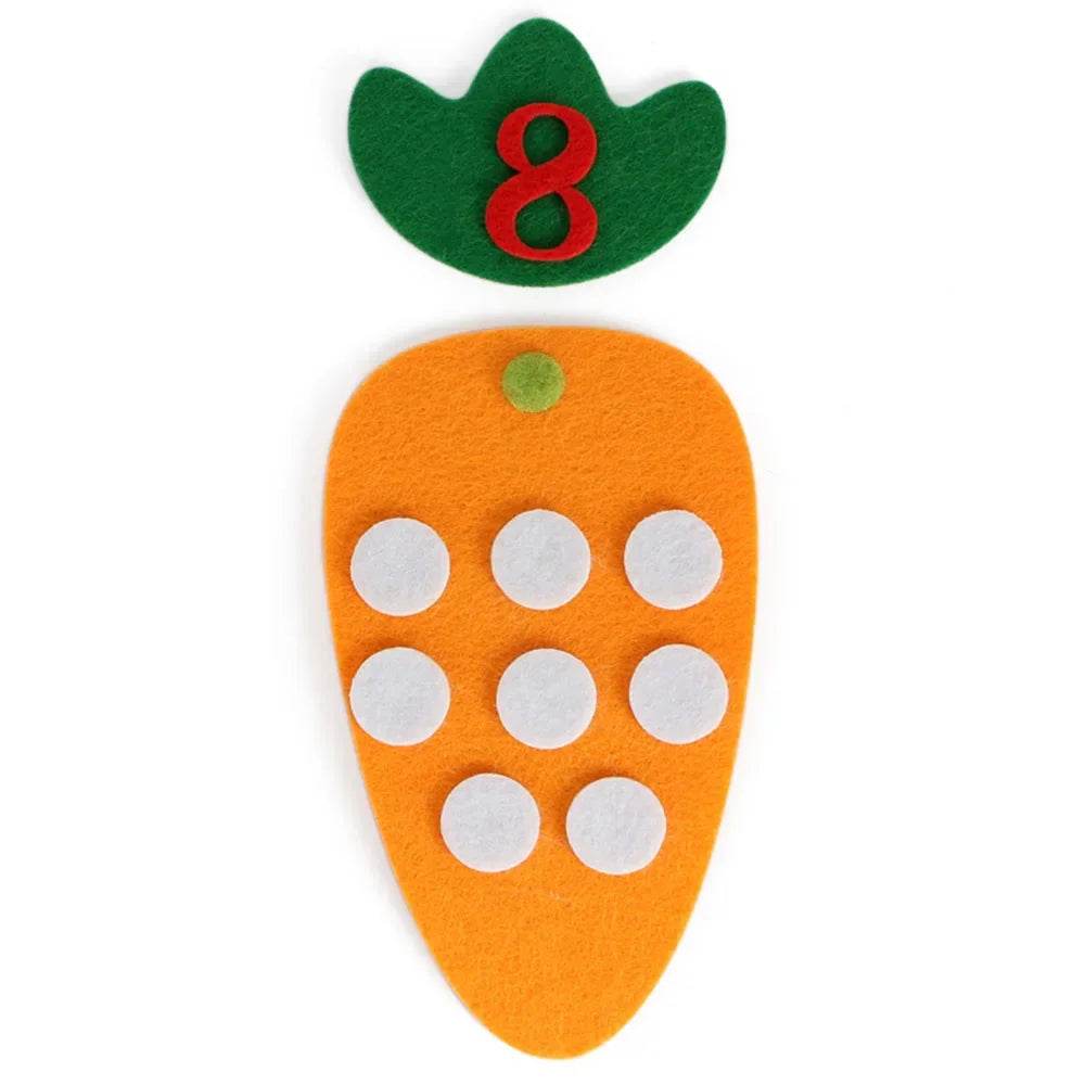 Engaging Montessori Carrot Puzzle Toy - DIY Educational Fun for Kids - ToylandEU