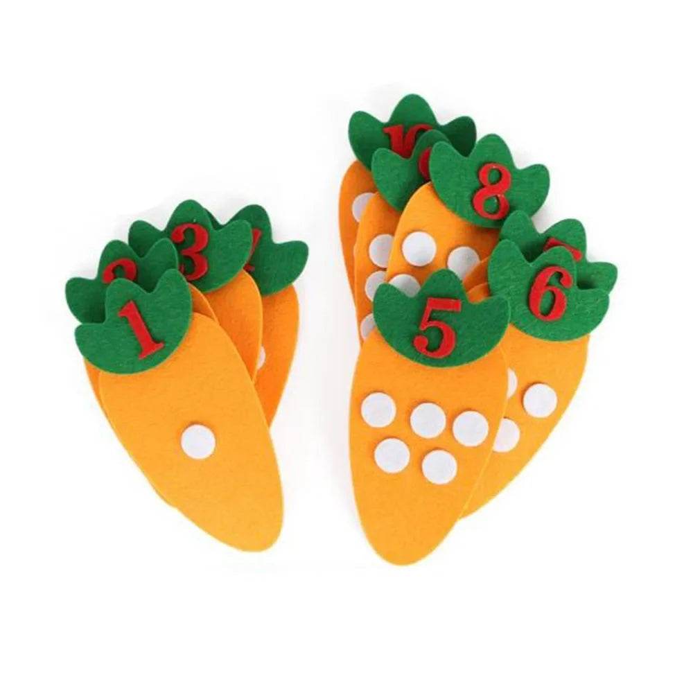 Engaging Montessori Carrot Puzzle Toy - DIY Educational Fun for Kids - ToylandEU