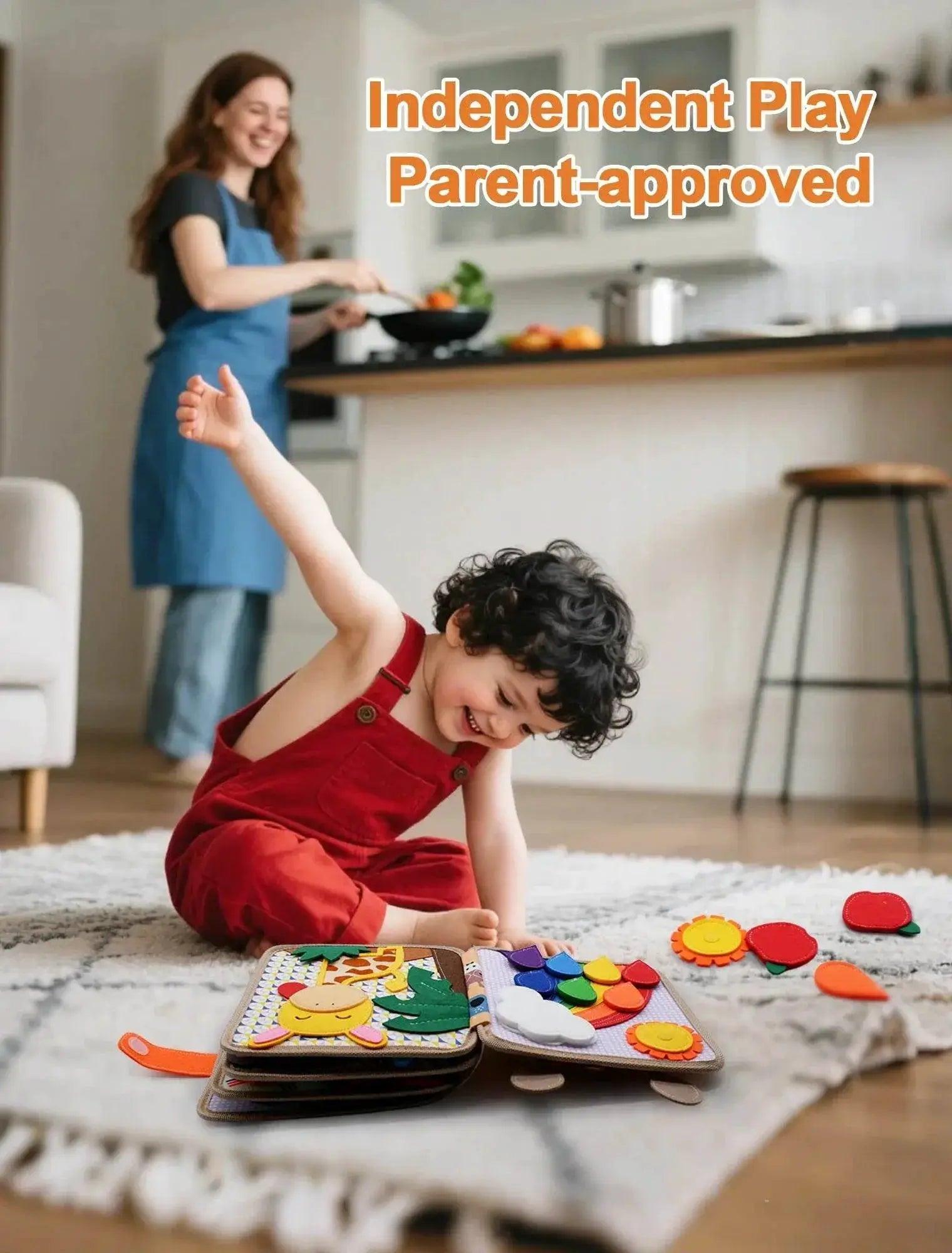  Engaging Montessori Giraffe Busy Board Toyland EU -  ToylandEU™