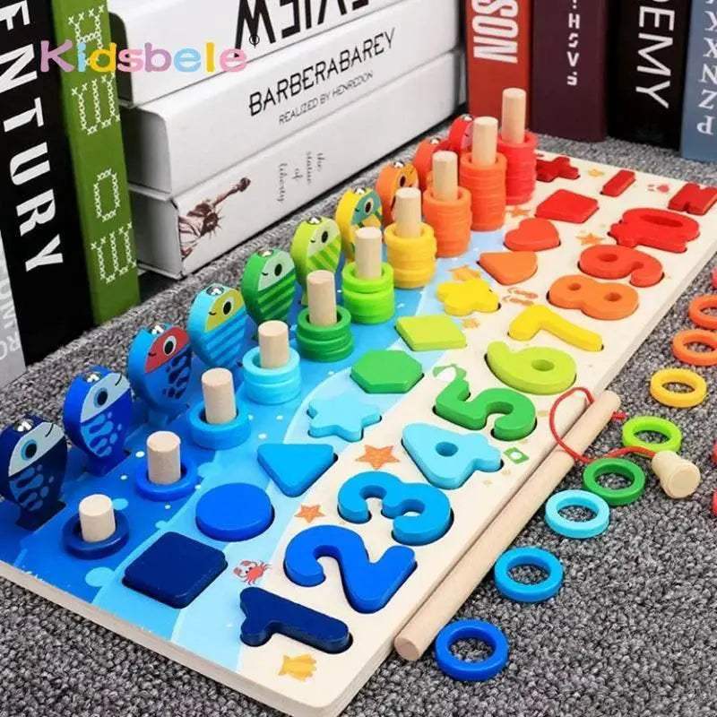  Engaging Montessori Math Toy Wooden Puzzle Toyland EU -  ToylandEU™