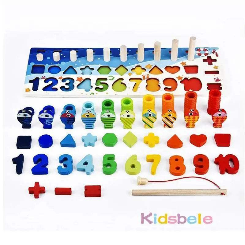  Engaging Montessori Math Toy Wooden Puzzle Toyland EU -  ToylandEU™