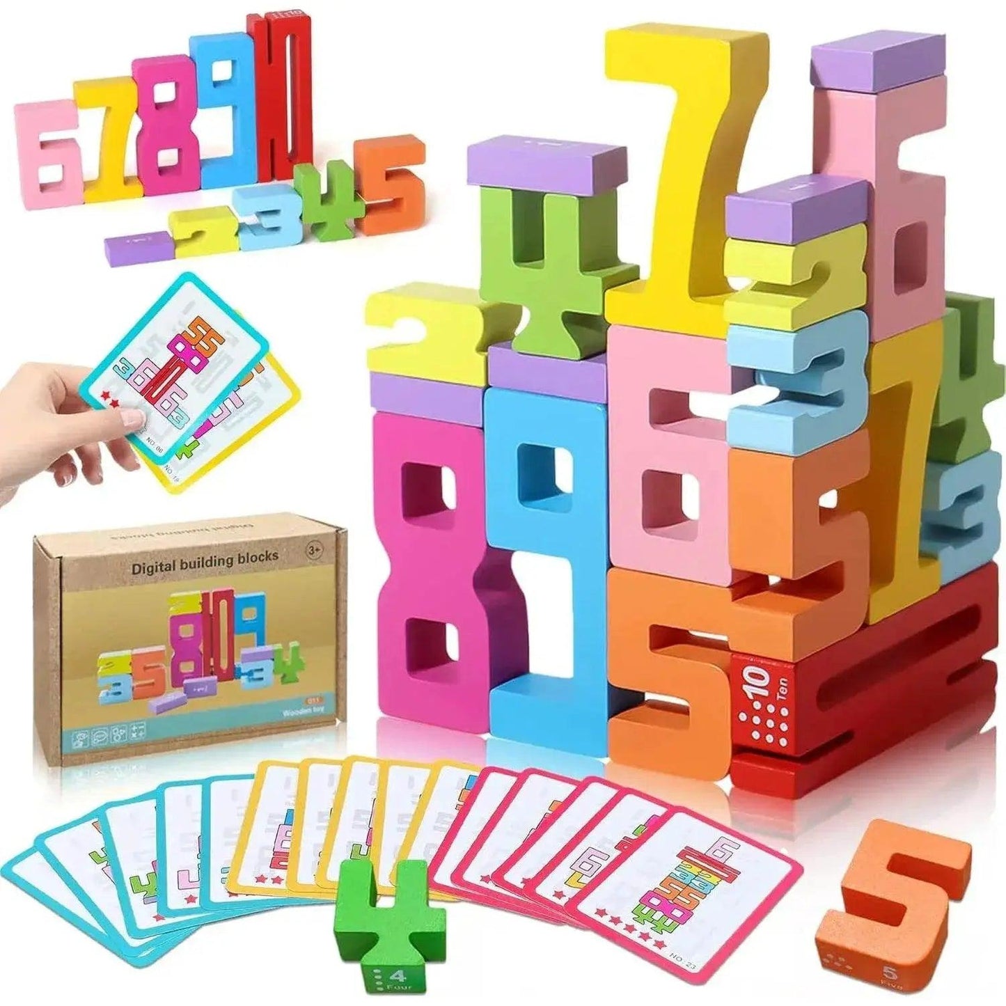  Engaging Montessori Number Building Blocks - 30 Ways to Play -  ToylandEU™