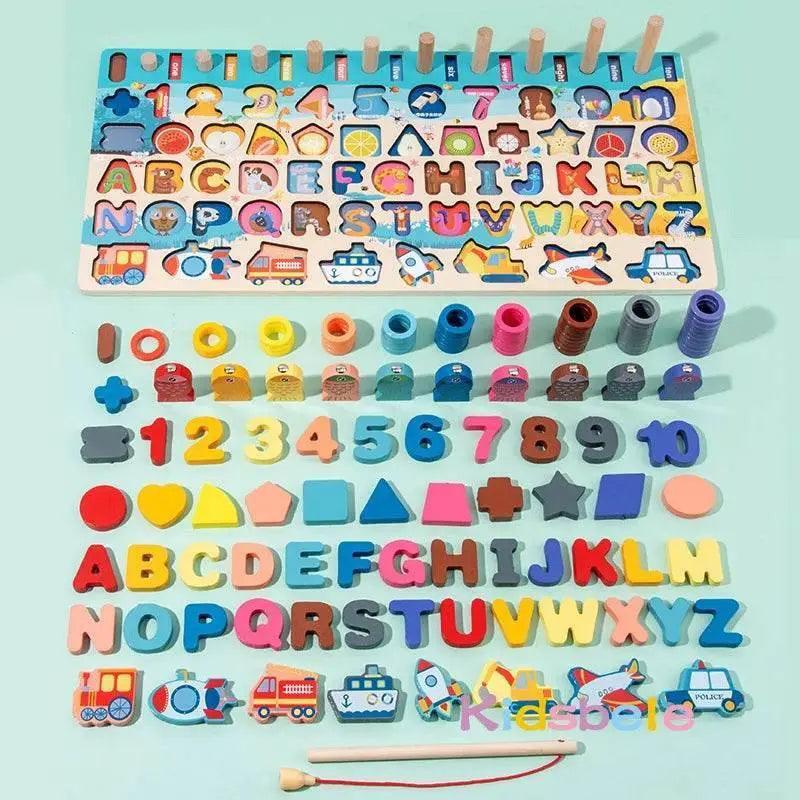  Engaging Montessori Wooden Numbers Toy - Math Fun for Kids -  ToylandEU™