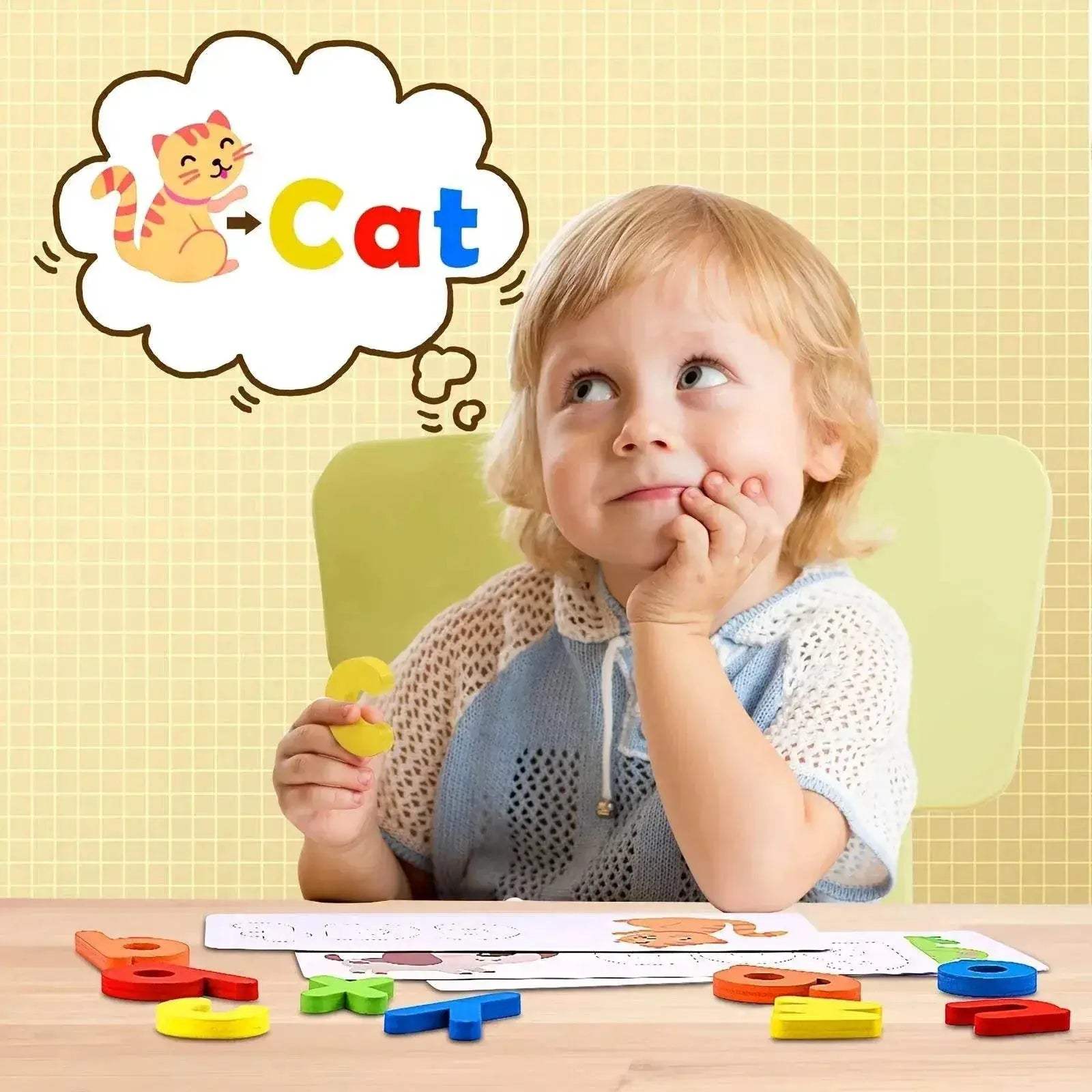  Engaging Montessori Word Puzzle Toyland EU -  ToylandEU™