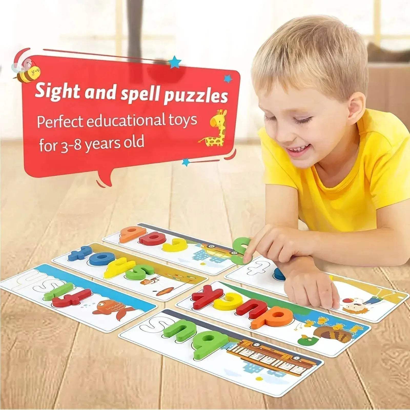 Engaging Montessori Word Puzzle Toyland EU -  ToylandEU™