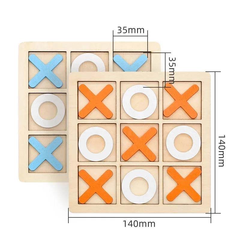 Engaging Wooden Montessori Chess Puzzle Game for Kids Ages 3-12 - ToylandEU