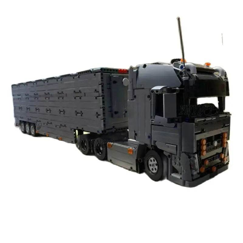 Engineering Masterpiece: 6x4 Tractor Truck & Semi Trailer Kit - 1030Pcs - ToylandEU