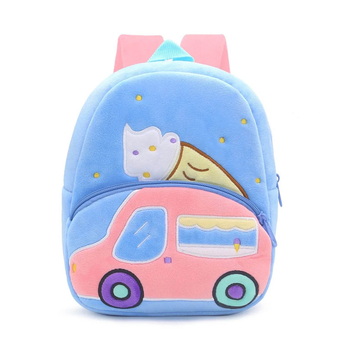 Engineering Vehicle Cute Kids Backpack Digger Plush Toddler Baby Bags for Boys Girls 2-4 Kindergarten - ToylandEU